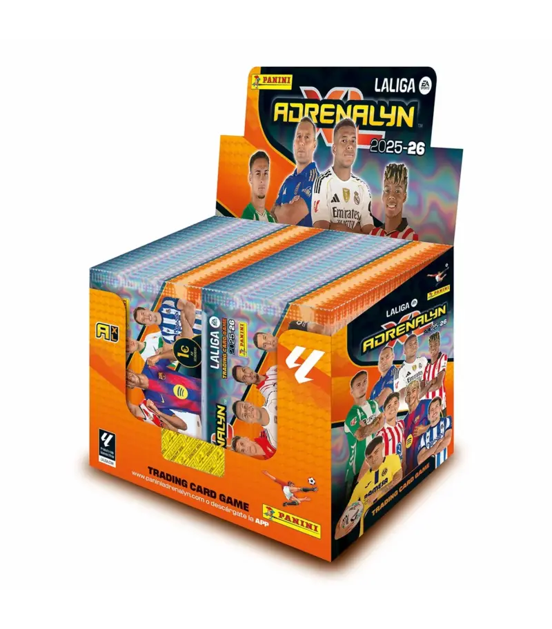 Adrenalyn XL Liga 2025/26 - Caja de 50 sobres