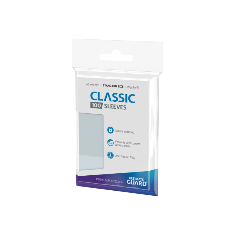 x100 Sleeves Regular Size Ultimate Guard