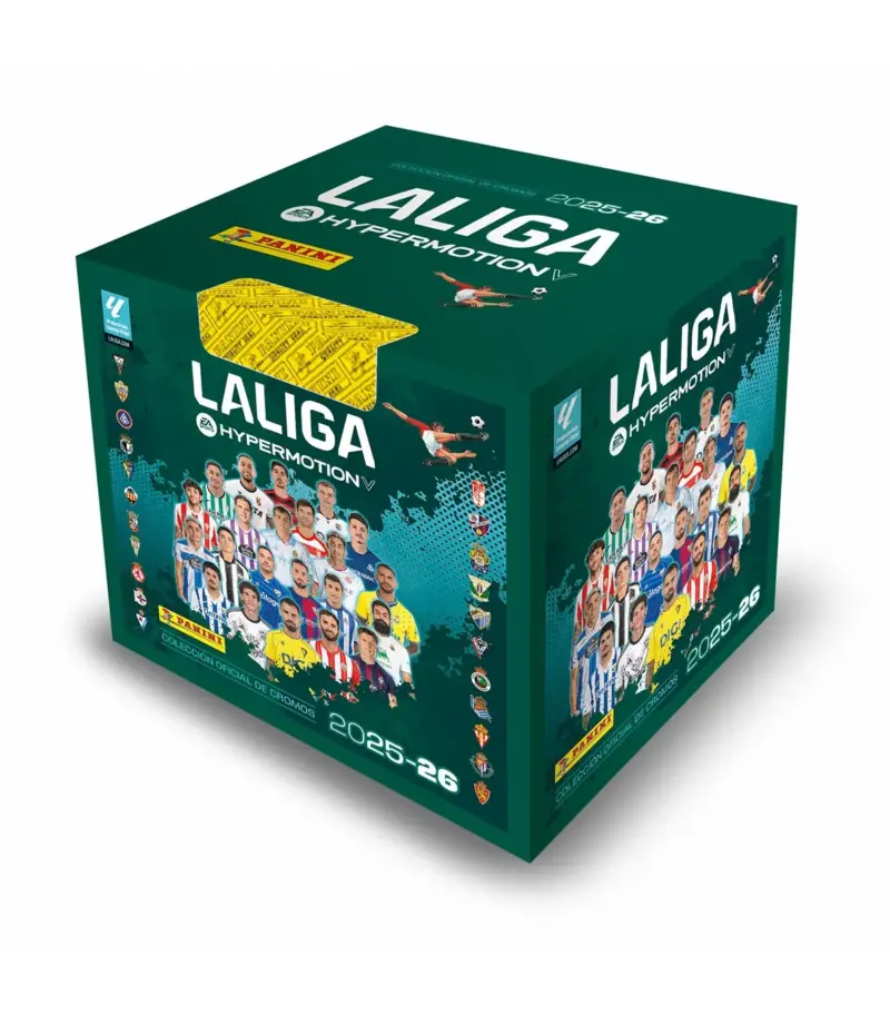 LaLiga Hypermotion 2025/26 Caja de 50 sobres