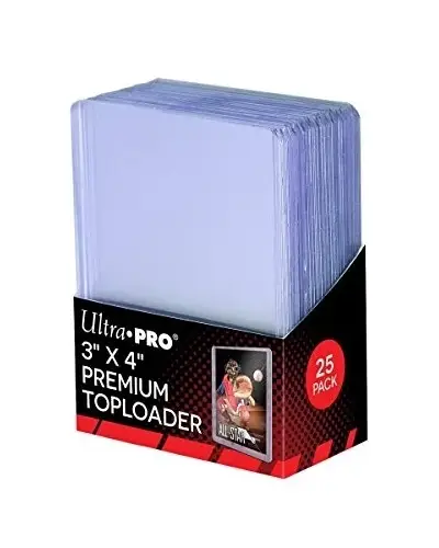 x25 Toploader Super Clear Premium Ultra Pro