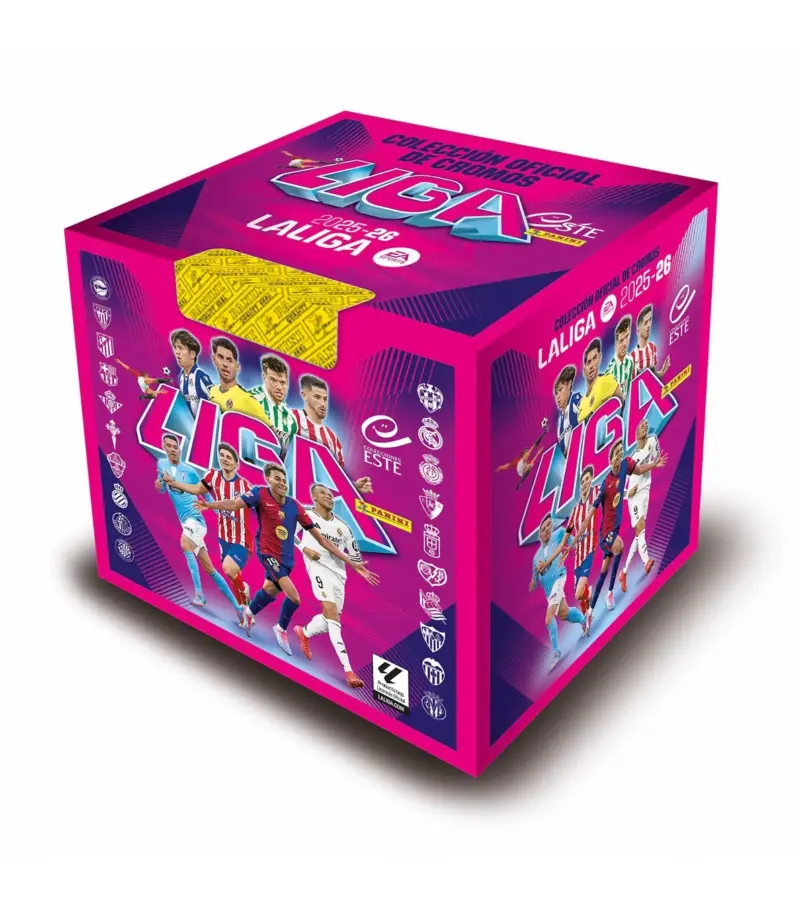 LaLiga Ediciones Este 2025/26 Caja de 50 sobres
