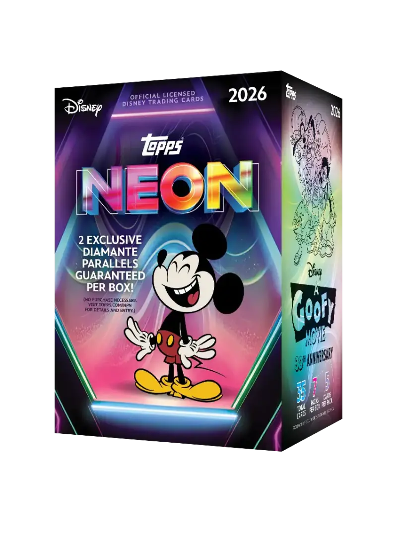 Topps Disney Neon Value Box 2026