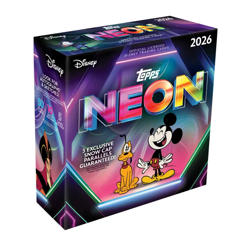 Topps Disney Neon Mega Box 2026