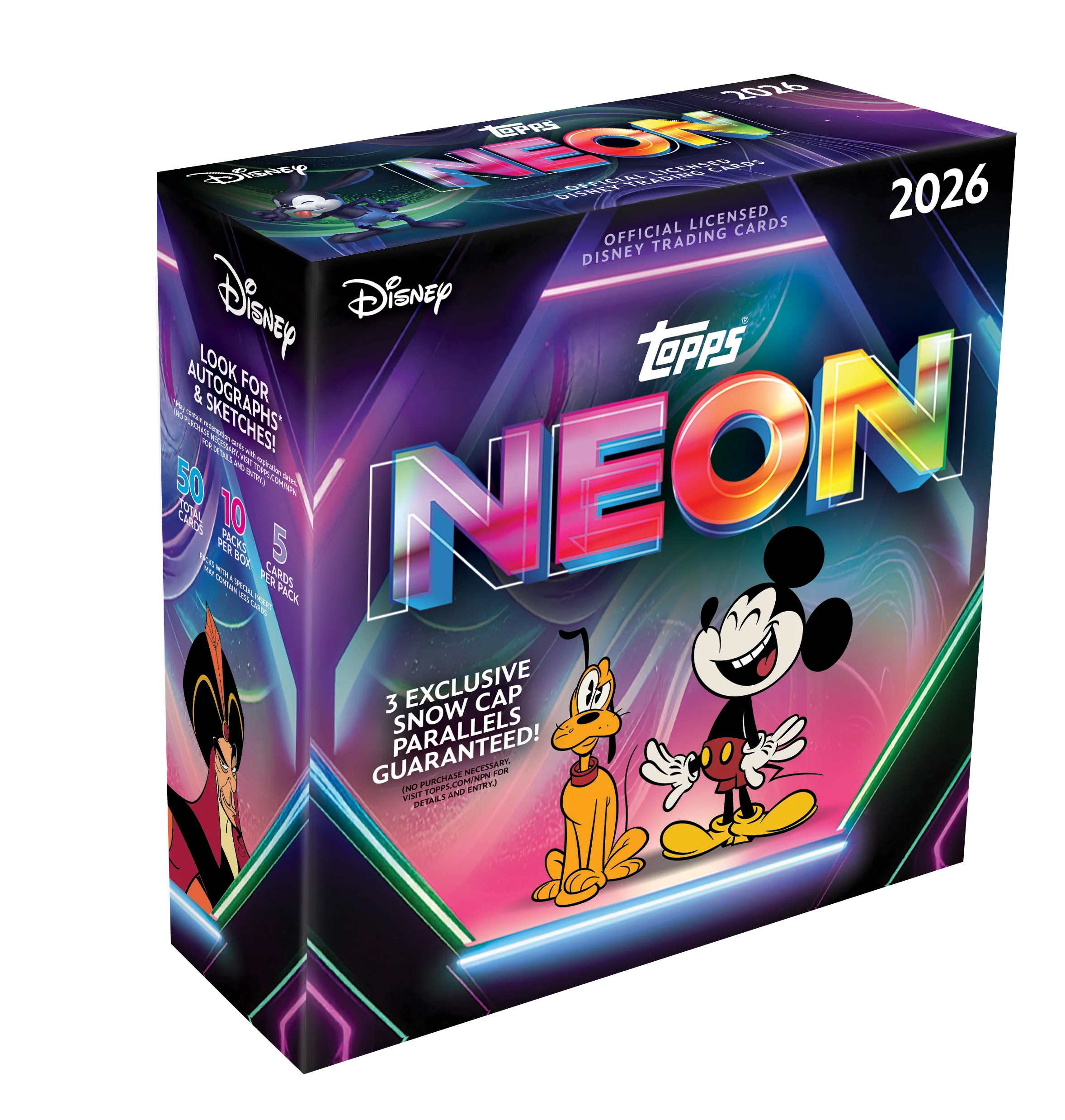Topps Disney Neon Mega Box 2026