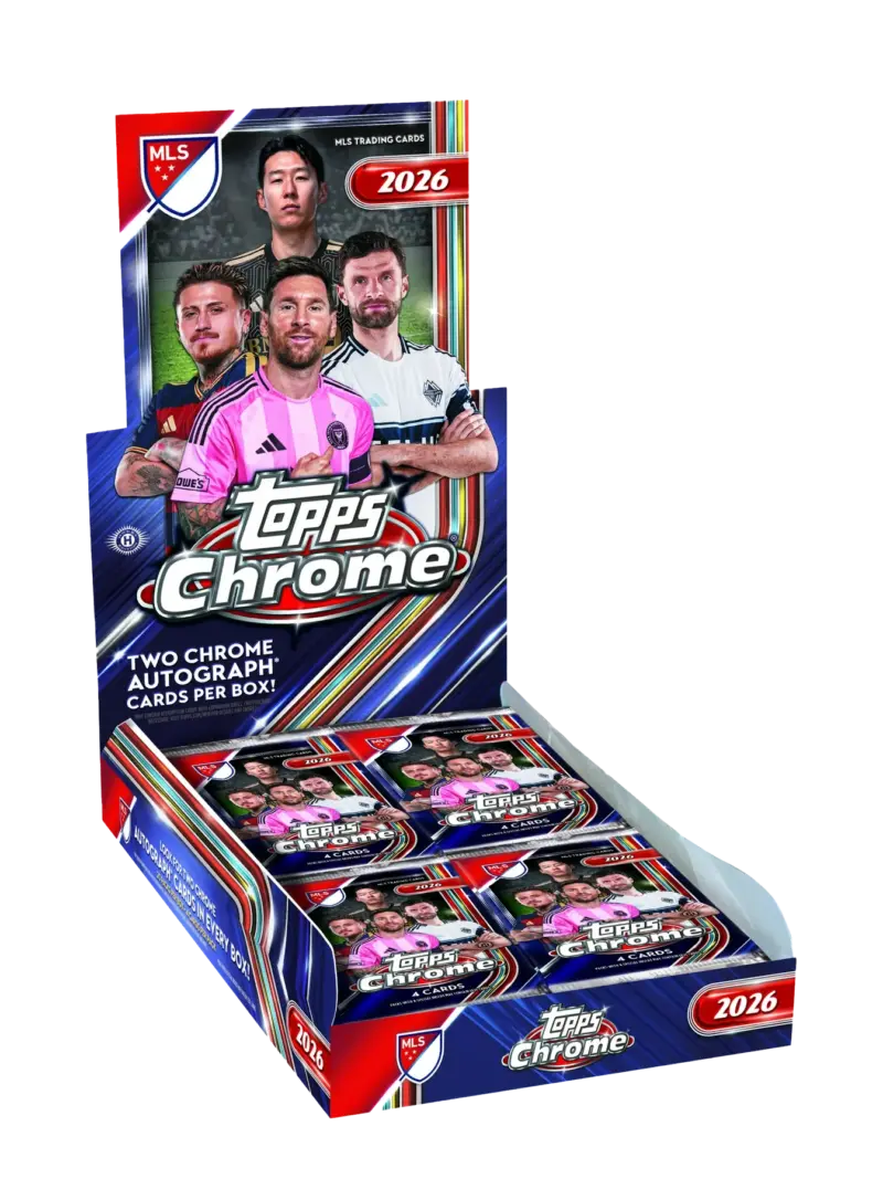 Topps Chrome MLS Hobby Box 2026