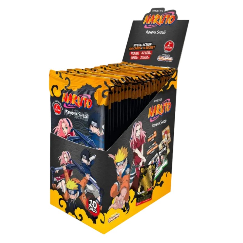 Naruto Mythos Booster Box 2º Edicion