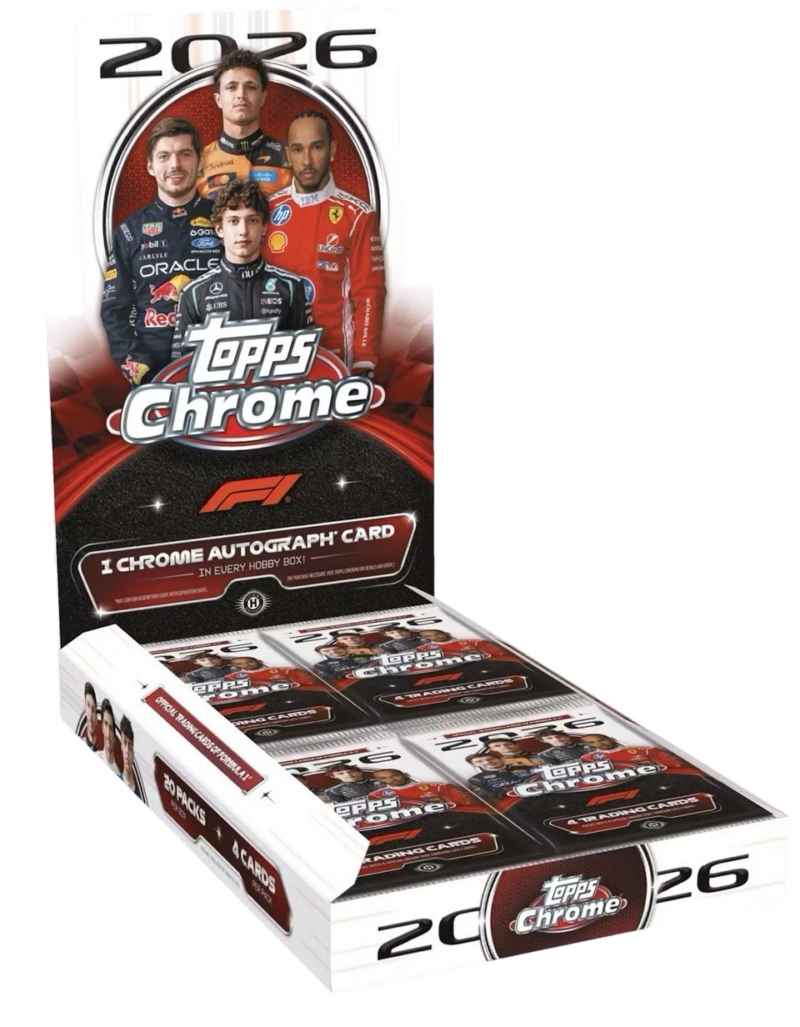 [**PRE-ORDER**] 2026 Topps Chrome Formula 1- Hobby Box