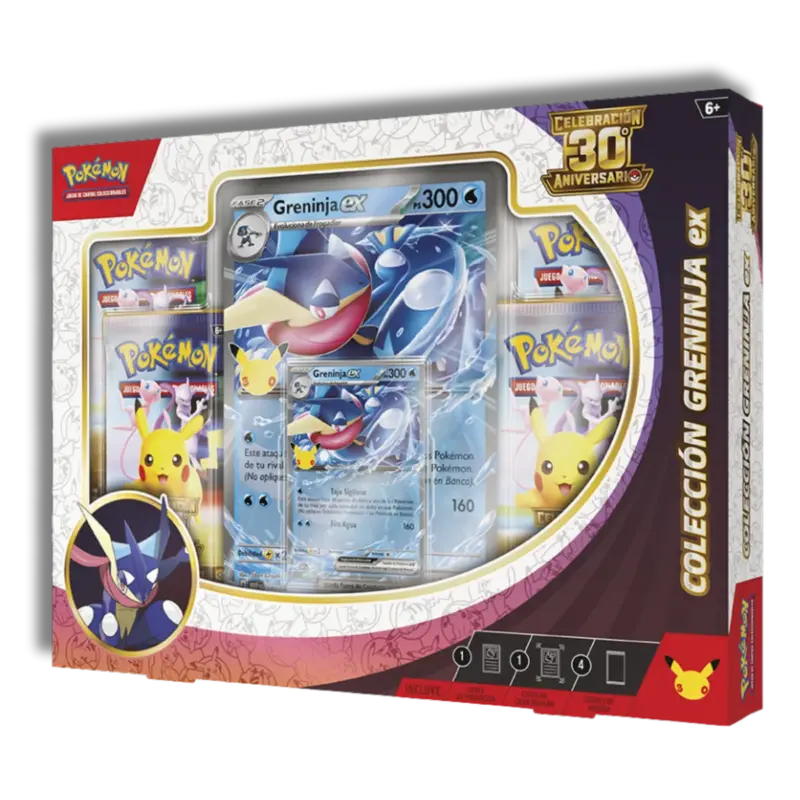 Ex Box 30 Aniversario Greninja Ex Ingles