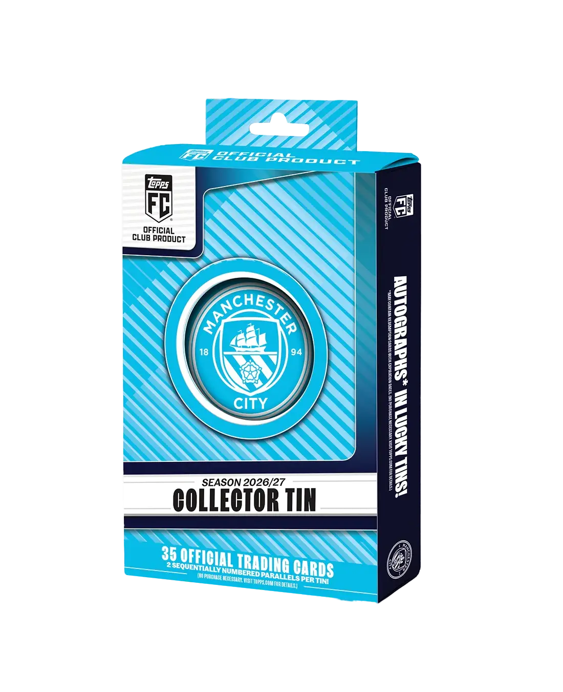 Topps Manchester City Collector Tin 2026/27