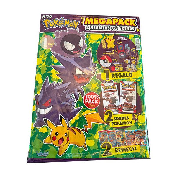 Revista Pokemon Megapack número 10