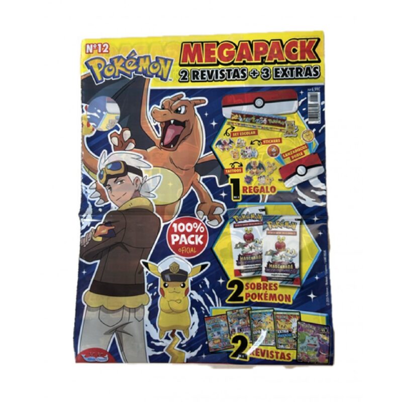 Revista Pokemon Megapack número 12