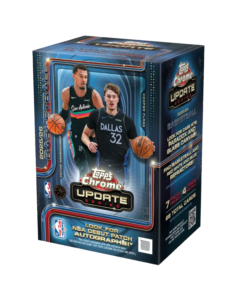Topps NBA Chrome Updates Value Box 2025/26