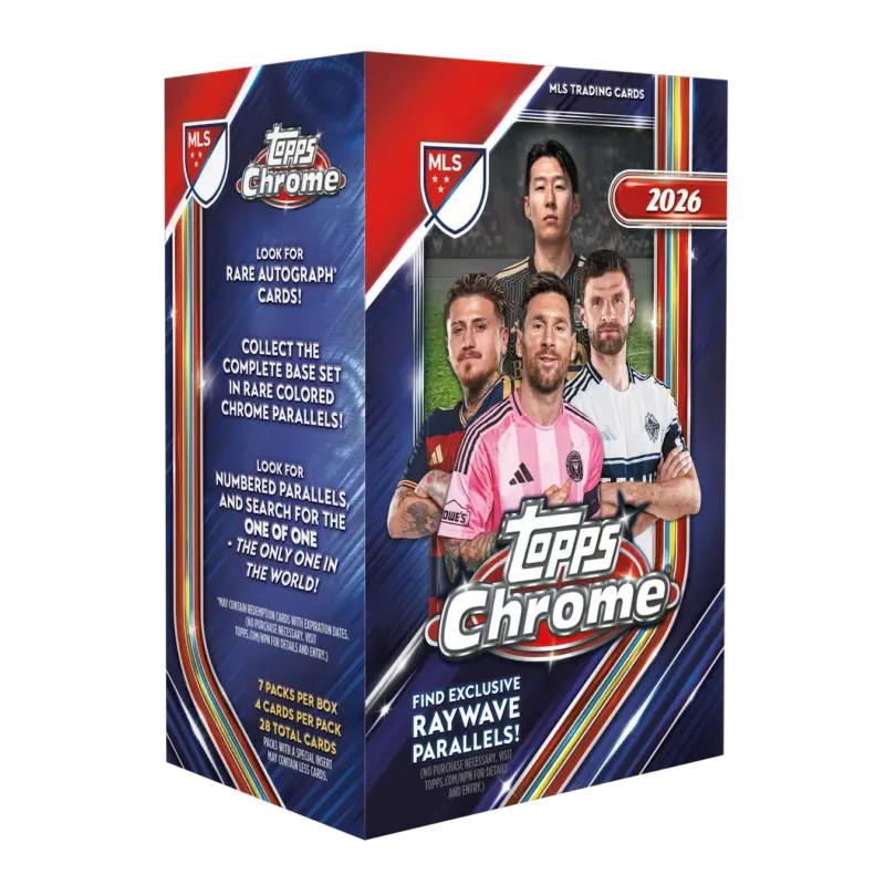 Topps Chrome MLS Value Box 2026