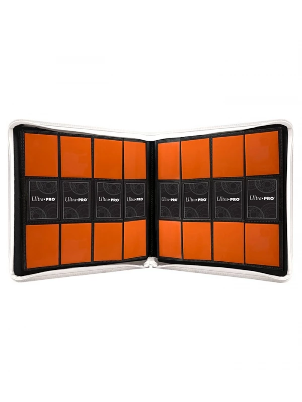 Carpeta con cremallera 12 bolsillos Vivid PRO-Binder Blanco Ultra Pro
