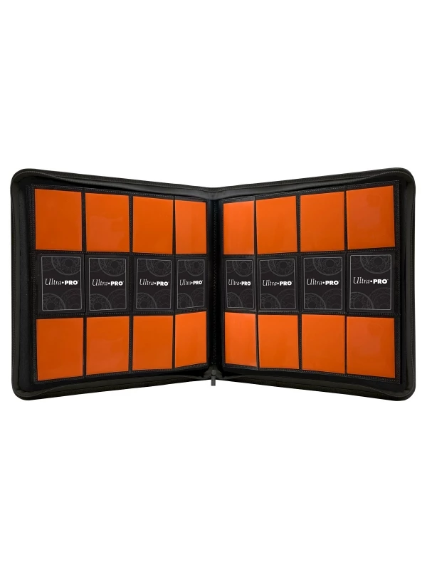 Carpeta con cremallera 12 bolsillos PRO-Binder Negro Ultra Pro