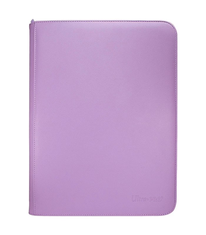 Carpeta con cremallera 9 bolsillos PRO-Binder Morado Ultra Pro
