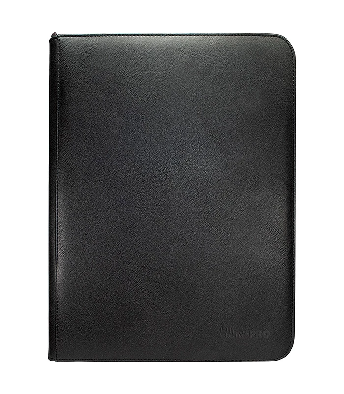 Carpeta con cremallera 9 bolsillos PRO-Binder Negro Ultra Pro